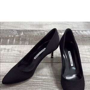 Manolo Blahnik Classic Black Heels